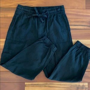 American Eagle tie waist relaxed cargo joggers